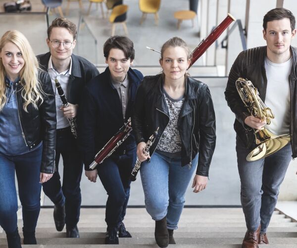 Programm:Jean Fran&ccedil;aix: Bl&auml;serquintett Nr. 1Carl Reinecke: Oktett op. 216&nbsp;Leo&sc...