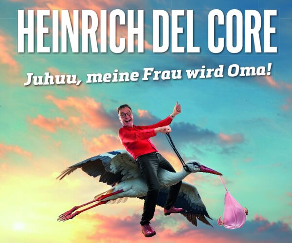 Wenn Heinrich Del Core in seinen roten Schuhen seine Alltagsgeschichten erz&auml;hlt, dann m&ouml...