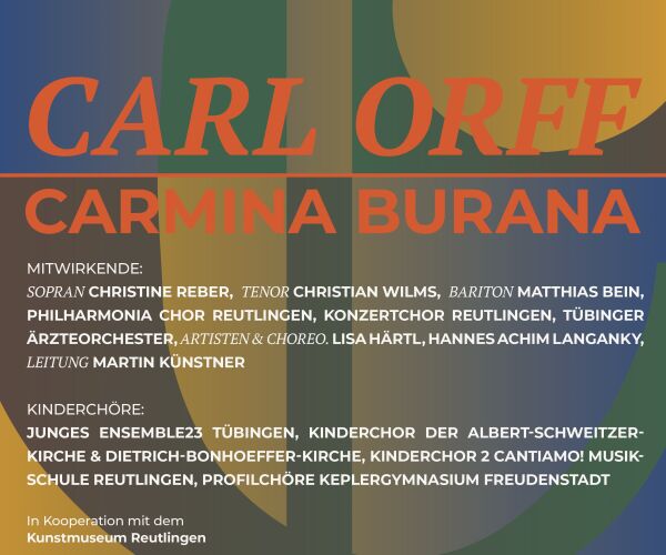 &ldquo;O Fortuna!&rdquo;: Am 27. Juli 2025 l&auml;dt der Philharmonia-Chor Reutlingen zu einem Ko...